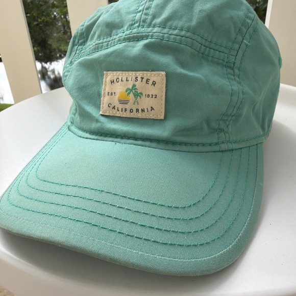 Hollister Other - VINTAGE Hollister California Hat Cap Teal Rare Logo